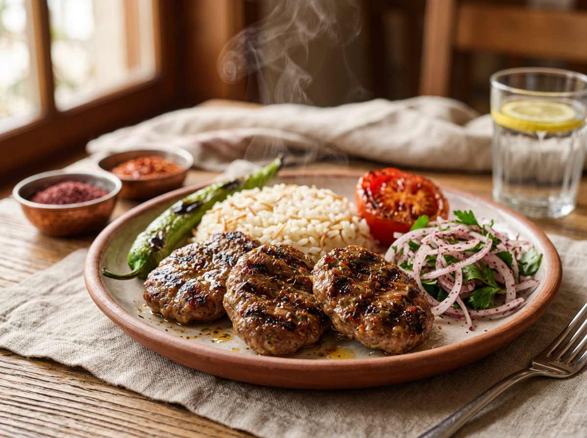 Assiette KÖFTE MAISON
